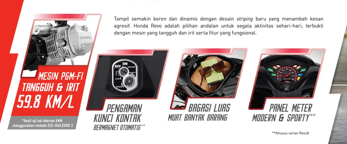 Motor Honda Revo X