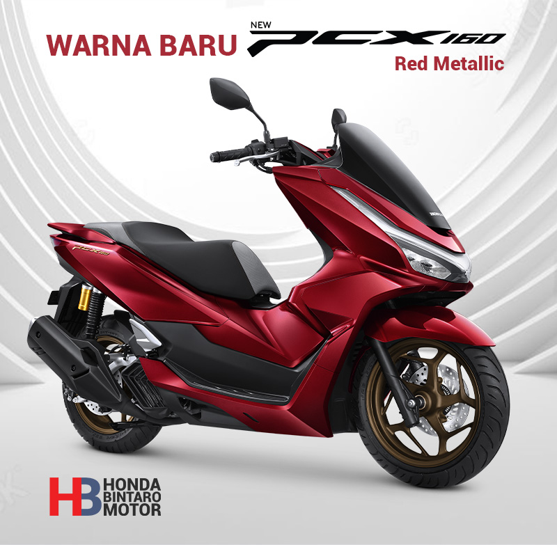 Honda PCX 160 - Red Metallic