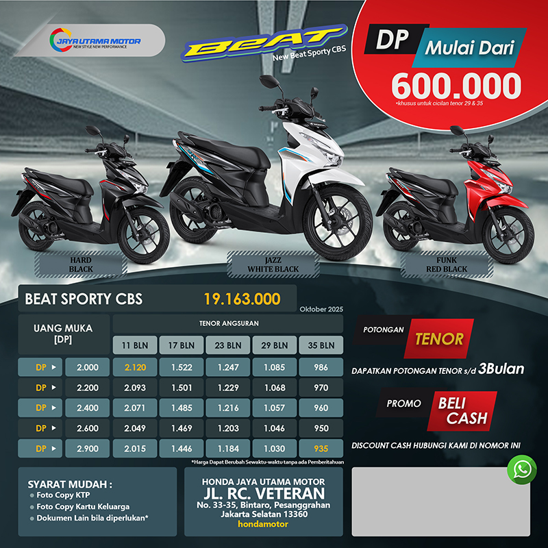 PL Honda BeAt Sporty CBS 10 25 Copy PL Honda BeAt Sporty CBS 10 25 Copy